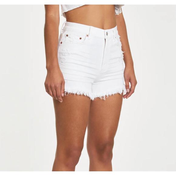 NEW DAZE troublemaker shorts in white - Picture 2 of 3